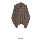 Hachi warmer balloon collar cardigan