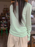 [BAONHAUS] Seden Modal Layered Round T-shirt