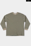 Joy stripe loose fit long sleeve