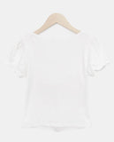 Glico snap short sleeve t-shirt