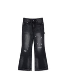 Crew Damage Bootcut Denim Pants