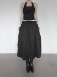 Tuvella Shirred Balloon Skirt