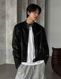 Falls China Leather Jacket