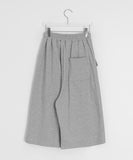 [unisex] Ahin Pintuck Banding Bermuda Pants