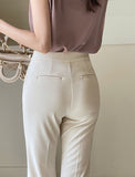 Rayr Slim Bootcut Slacks