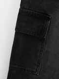 Hayu Cargo Denim Bermuda Pants