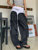 Hover Crack Pigment Big Pocket Cargo Pants