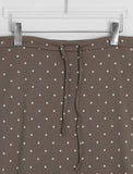 Neiro Cotton Dot Maxi Long Skirt