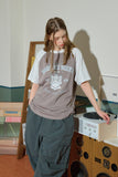Marine Wave Raglan Short Sleeve Tee
