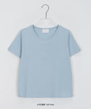 Hozumi Basic Modal Round Short Sleeve Tee
