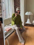Youth Summer Daily Linen Long Sleeve T-shirt