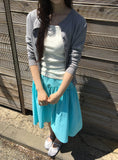 Unin Basic Color Round Neck Cardigan