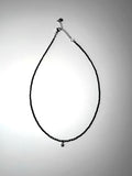 Black Star Beads Pendant Necklace
