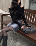 Fiction Ring Side Belt Shoulder Bag