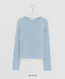Takan Stripe Round Long Sleeve Tee