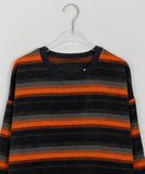 [unisex] Tavern Angora Stripe Long Sleeve Tee