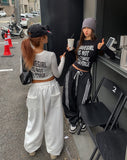 Nuzz Pintuck Belted Balloon Sweatpants