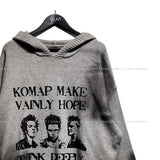 Komap Dirty Over Knit Hoodie