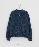 Ryoboshi Flower Two-Way Hood Zip-Up