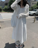 Rico Lace Cotton Long One Piece