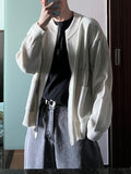 Damage Zip-up Knit