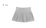 Dutch mini pleated skirt