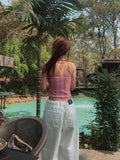 Tri Knit Halter Top
