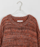 [unisex] Fallop hairy mix color over knit