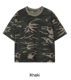 Rafi Camo Crop Short Sleeve Tee