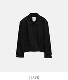 Knittle move linen blouson jacket