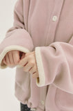 [BAONHAUS] Marpen Pocket Color Matching Fleece Cardigan