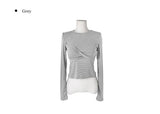 Cabo Wrap Bustier Stripe T-Shirt