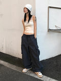 SQUARE NECK SLEEVELESS