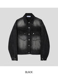 Bor Washed Western Denim Jacket