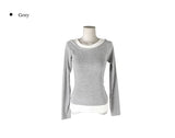 Celti Color Matching Layered All-in-one Long Sleeve T-Shirt