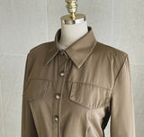 Kerielle Belted Collar One Piece