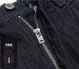 Lotz Pintuck Denim Wide Pants