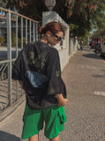 Dufour Sporty Tie Dye Washing Short-Sleeved