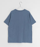[unisex] Yuhika Star Patch Over Short Sleeve Tee