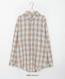 [unisex] Sayo Check Over Shirt