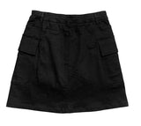 Ruba cargo string mini skirt