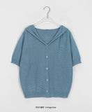 Kamita Short Sleeve Hood Cardigan