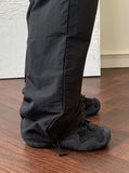 Mozni Baslock Nylon 2-Way Long Jogger Wide Pants