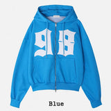 Meliu 98 Crop Hood Zip-Up