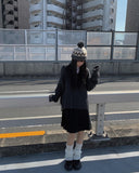 Honda Pleats Midi Skirt