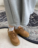Dihen pin tuck bermuda pants
