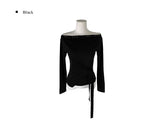 Kojin Studded Wrap Tie Off-Shoulder T-Shirt
