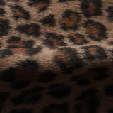 Neto Leopard High Neck Zip-up