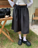 [back point!] Newo Biz Pocket Pintuck Bermuda Pants