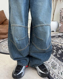 Mark Curved Dart Denim Pants